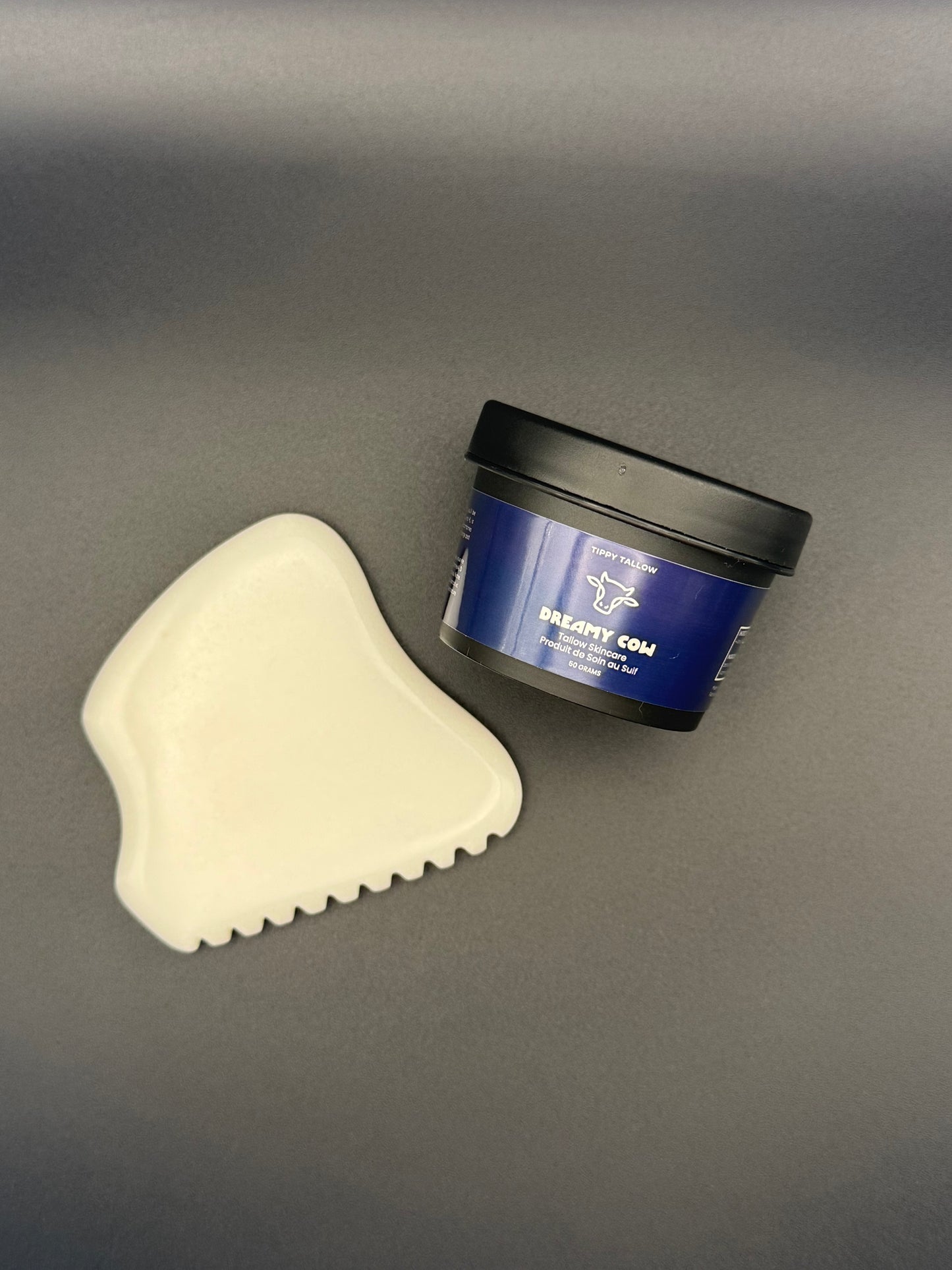 Tippy Glow Bundle (Tallow + Gua Sha Stone)