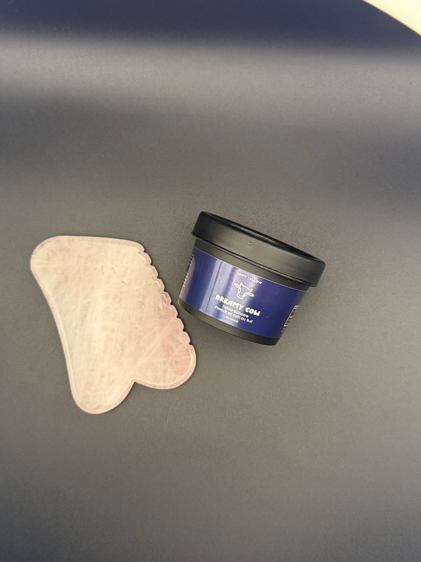 Tippy Glow Bundle (Tallow + Gua Sha Stone)