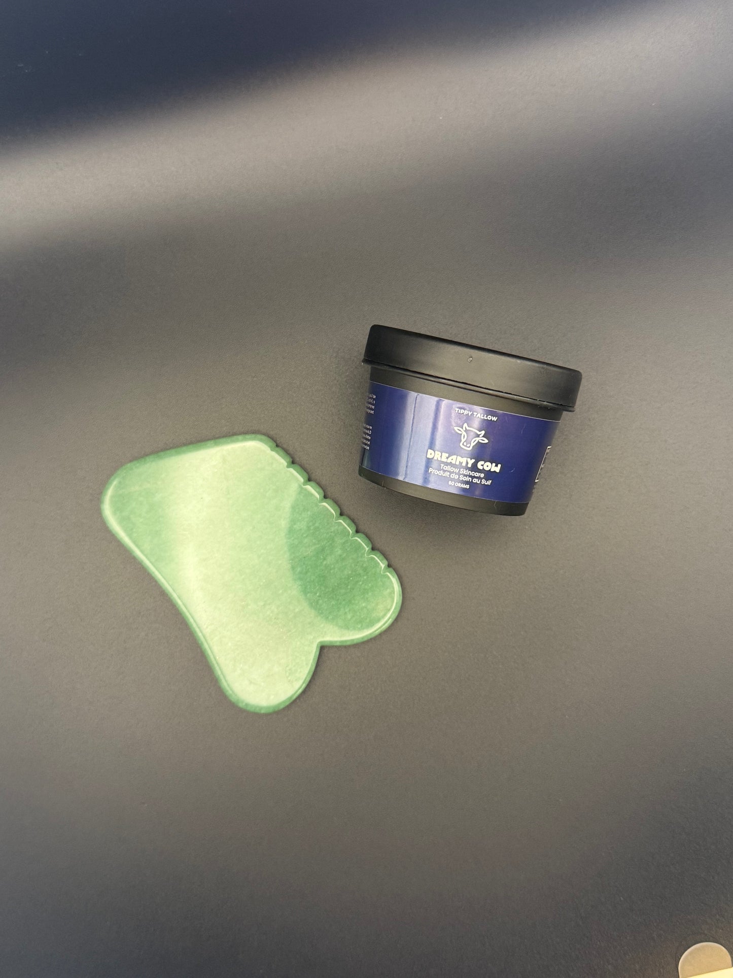 Tippy Glow Bundle (Tallow + Gua Sha Stone)
