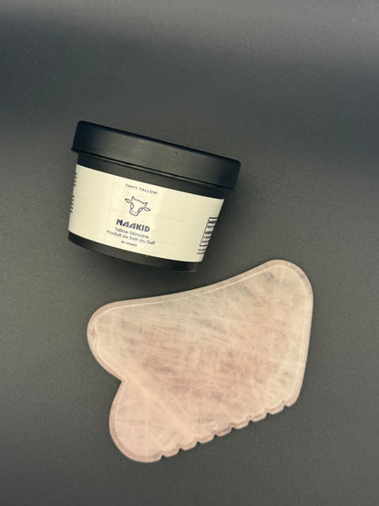 Tippy Glow Bundle (Tallow + Gua Sha Stone)