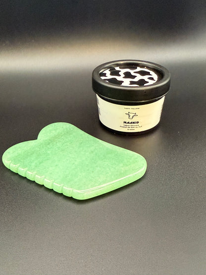 Tippy Glow Bundle (Tallow + Gua Sha Stone)